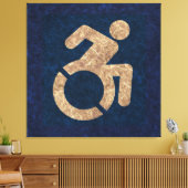 Toile Handicap Texté (Insitu(Salon))
