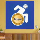 Toile Handicapés à la retraite (Insitu(Salon))