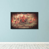 Toile Hannibal Traversée des Alpes (Insitu (Plancher de Bois))