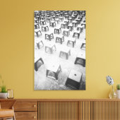 Toile Hanoi Vietnam, Tabourets en plastique au Temple de (Insitu(Salon))