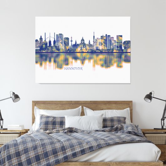Toile Hanovre Skyline (Insitu(Chambre))
