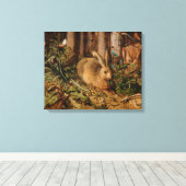 Toile Hans Hoffmann Un Lièvre Dans La Forêt (Insitu (Plancher de Bois))