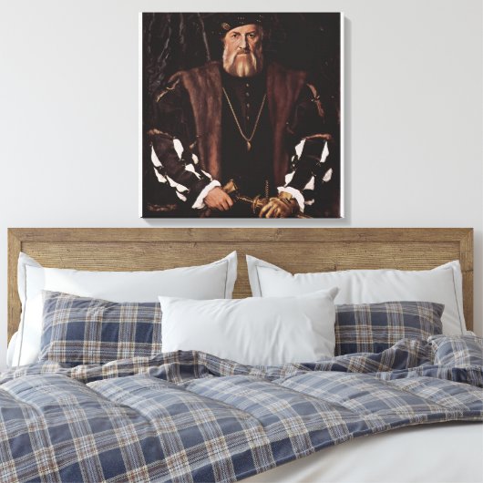 Toile HAN'S HOLBEIN : Charles de Solier Lord de Morette (Insitu(Chambre))