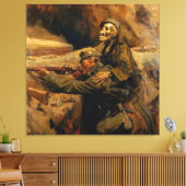 Toile Hans Larwin - Soldat und Tod (1917) (Insitu(Salon))