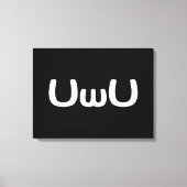 Toile Happy Anime Face Emoticon (Recto)