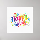 Toile Happy Birthday (Recto)