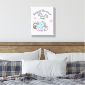 Toile Happy Easter ! Bunny Easter (Insitu(Chambre))