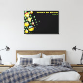 Toile HAPPY EMOJI Bat ou Bar Mitzvah Panneau d'ouverture (Insitu(Chambre))