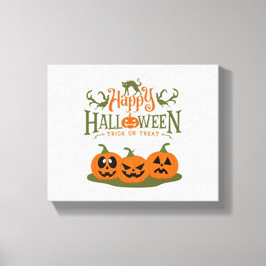 Toile Happy Halloween - Halloween Cool (Recto)