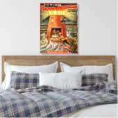 Toile Happy Hooligan Lighthouse et Jonah Play (Insitu(Chambre))