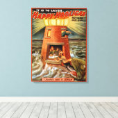 Toile Happy Hooligan Lighthouse et Jonah Play (Insitu (Plancher de Bois))