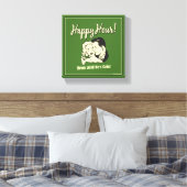 Toile Happy Hour : Boire jusqu'à ce qu'il soit mignon (Insitu(Chambre))
