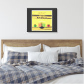 Toile Happy Kwanzaa Canvas Print (Insitu(Chambre))