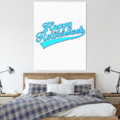 Toile Happy Retirement Blue édition (Insitu(Chambre))