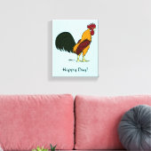 Toile Happy Rooster (Insitu(Salon))