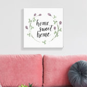 Toile Happy to Bee Home Mots I | Maison Sweet Home (Insitu(Salon))
