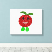 Toile Happy Tomato Canvas Print (Insitu (Plancher de Bois))