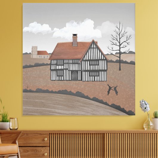 Toile Hare House (Insitu(Salon))