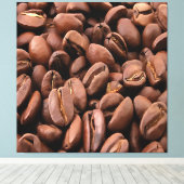 Toile Haricots à café rôtis (Insitu (Plancher de Bois))