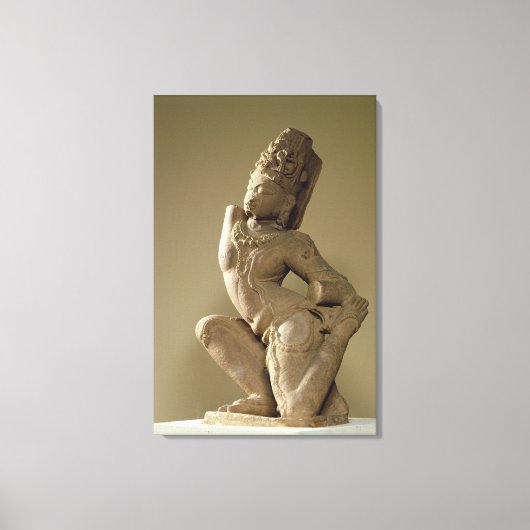 Toile Harihara dansant dans la pose d'alidha, Prathara d (Recto)