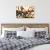 Toile Harlem Hell Fighters Séchault H. Charles McBarron (Insitu(Chambre))