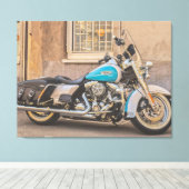Toile harley davidson (Insitu (Plancher de Bois))