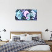 Toile Harmonie du dauphin (Insitu(Chambre))