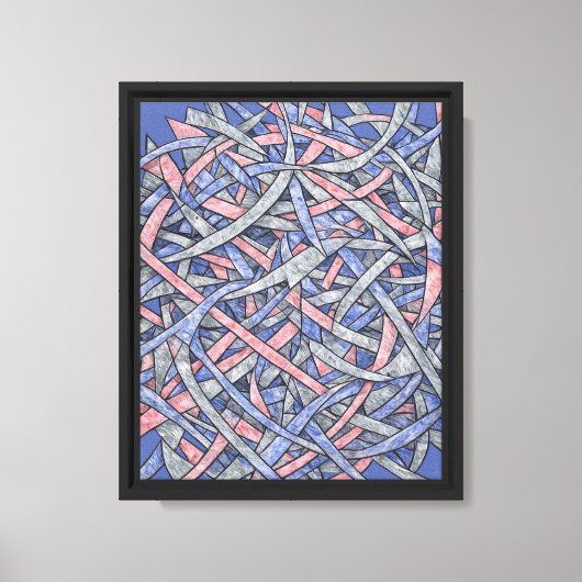 Toile Harmonie Emmêlée (Recto)