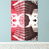 Toile Harmonie et discorde : Tour de Babel (Insitu (Plancher de Bois))