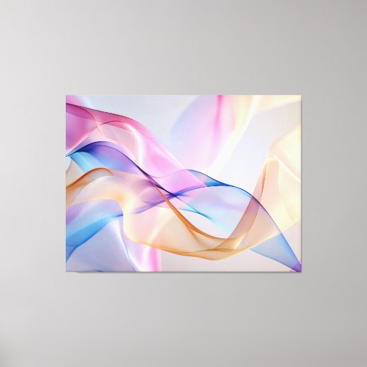 Toile Harmonie fluide en mouvement (Recto)