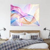 Toile Harmonie fluide en mouvement (Insitu(Chambre))