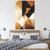Toile Harmonie géométrique (Insitu(Chambre))