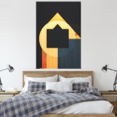 Toile Harmonie Géométrique (Insitu(Chambre))