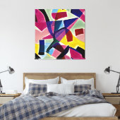 Toile Harmonie géométrique (Insitu(Chambre))