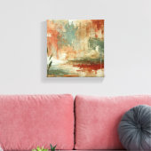 Toile Harmonie rustique (Insitu(Salon))