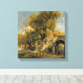 Toile Harnham Gate, Salisbury, c.1820-21 (Insitu (Plancher de Bois))