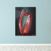 Toile Harpe (Insitu (Plancher de Bois))