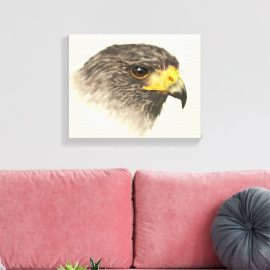 Toile Harris Hawk - Mélange Moyen (Insitu(Salon))