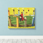 Toile HARRY POTTER™ À la recherche du Vif d'or (Insitu (Plancher de Bois))