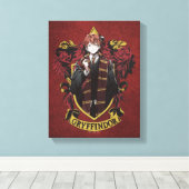 Toile HARRY POTTER™ | Anime Ron Weasley House Crest (Insitu (Plancher de Bois))