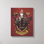 Toile HARRY POTTER™ | Anime Ron Weasley House Crest (Recto)