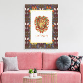 Toile HARRY POTTER™ | Crête GRYFFINDOR™ (Insitu(Salon))