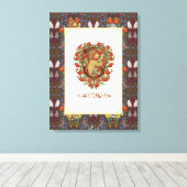 Toile HARRY POTTER™ | Crête GRYFFINDOR™ (Insitu (Plancher de Bois))