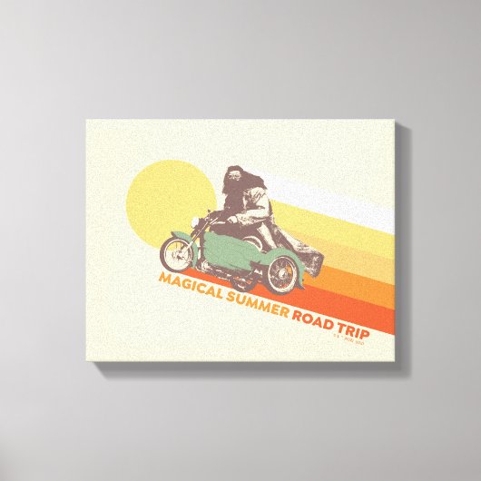 Toile HARRY POTTER™ | Hagrid Magical Summer Road Trip (Recto)