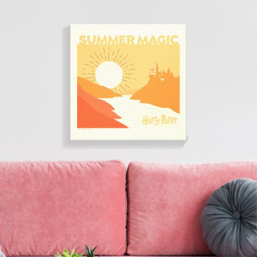 Toile HARRY POTTER™ | HOGWARTS™ Summer Magic (Insitu(Salon))