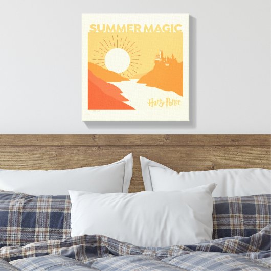 Toile HARRY POTTER™ | HOGWARTS™ Summer Magic (Insitu(Chambre))