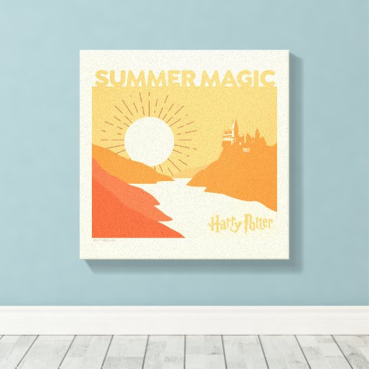 Toile HARRY POTTER™ | HOGWARTS™ Summer Magic (Insitu (Plancher de Bois))