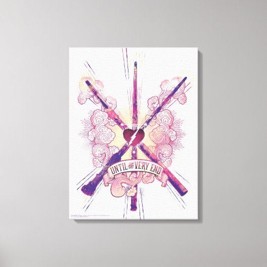 Toile Harry Potter | Jusqu'à la toute fin (Recto)