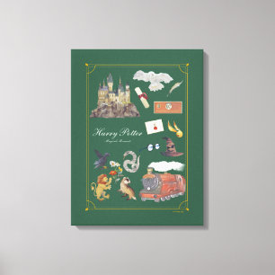 Toile HARRY POTTER™   Moments magiques
