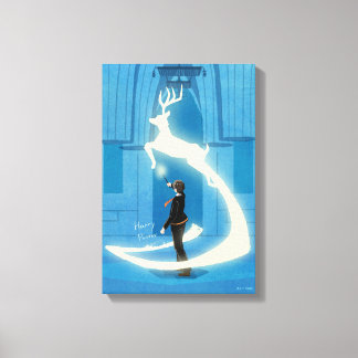 Toile HARRY POTTER™ Peinture de Patronus